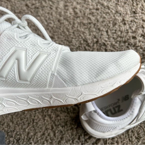 New Balance Fresh Foam X Cruz V3 White Women's 11.5D/Men’s 10D Gym Shoes - Picture 10 of 16